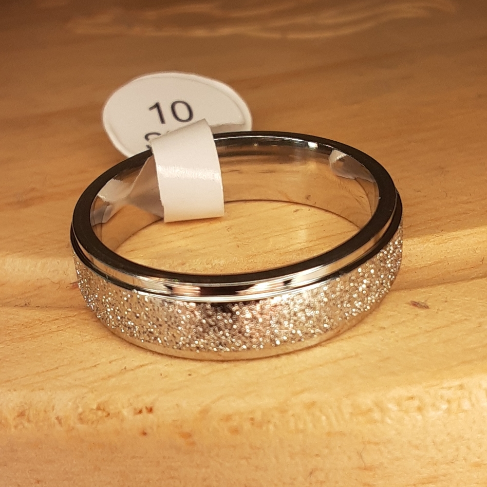 Stainless steel ring unisex